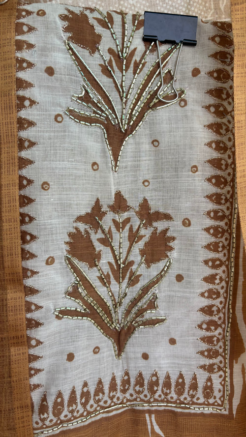 Cotton Linen_Unstitched Suit