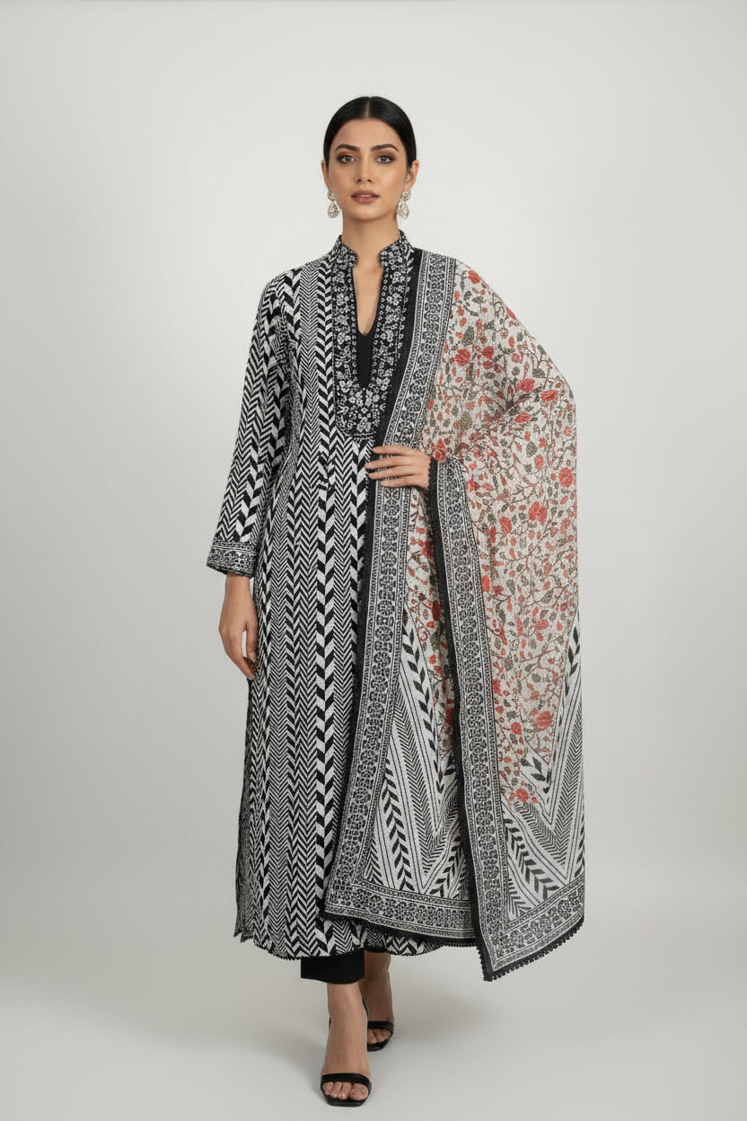 Muslin Cotton Kalamkari Set